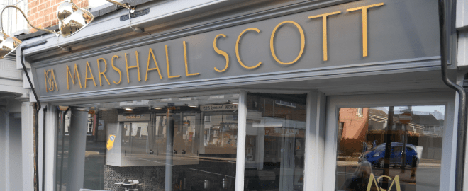 Marshall Scott Shop Front